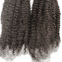 Cheveux Humains Bruts Non Traités Texture Crépu « Kinky » Naturel en Vrac Afro Kinky