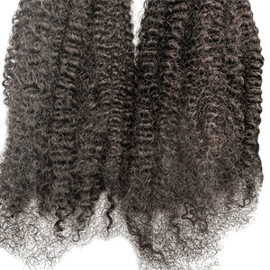 Cheveux Humains Bruts Non Traités Texture Crépu « <span class=keywords><strong>Kinky</strong></span> » Naturel en Vrac <span class=keywords><strong>Afro</strong></span> <span class=keywords><strong>Kinky</strong></span> - Product Image 6