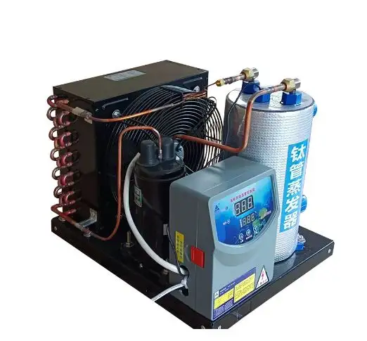 1/3 1/2 hp 1hp ice bath plunge cooled water cooler cooling chiller and pump machine for aquarium cold plunge pools