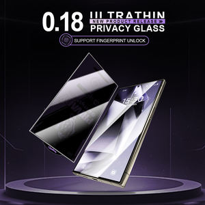 Protection d'écran en verre trempé Crystal Armor, confidentialité, antistatique, couverture complète, déverrouillage par empreinte digitale, pour <span class=keywords><strong>Samsung</strong></span> S21 <span class=keywords><strong>S22</strong></span> S23 - Product Image 2