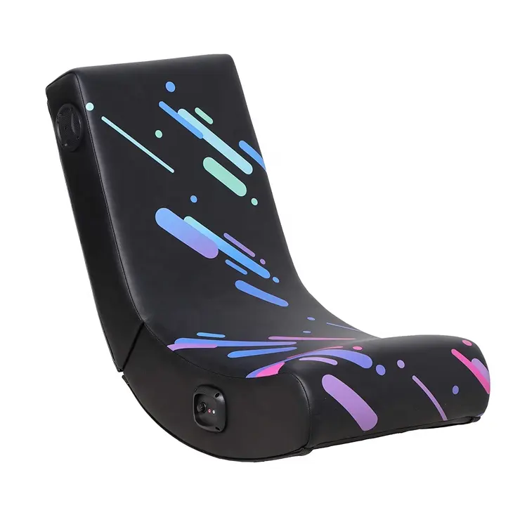 2023 компактное складное игровое напольное кресло-качалка из искусственной кожи