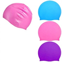 Bonnets de bain en silicone imperméables, écologiques et durables pour adultes et enfants, pour cheveux longs et dreadlocks, couleur personnalisée