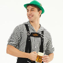 Tenue traditionnelle bavaroise en cuir pour <span class=keywords><strong>homme</strong></span>, style élégant, inspirée de la télévision, pour l'Oktoberfest - Product Image 4