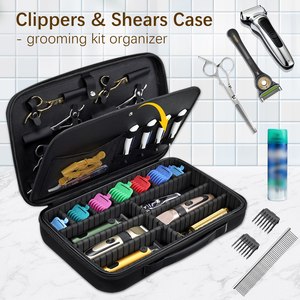 Estuche Extra Grande para Máquinas de Cortar Cabello, Caja de Viaje para Barberos, Bolsa Organizadora Portátil para Salón, Bolsa para Suministros de Corte de Cabello para Peluqueros - Product Image 2