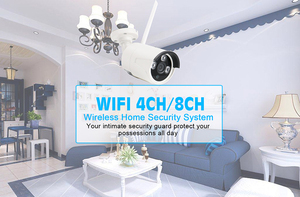 TUYA App <strong>Wireless</strong> <strong>Security</strong> <strong>Camera</strong> <strong>System</strong> 4/8CH HD 720P/1080P CCTV WIFI Kit NVR Outdoor - Product Image 3