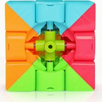 Cubo Mágico Promocional, Rompecabezas para Aliviar el Estrés, Cubo 3D Educativo para Niños, Cubo Mágico Qiyi de Tres Niveles