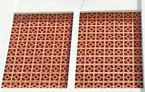 Tuiles d'écran Hawaïennes, briques en terre cuite de haute qualité, briques décoratives en argile rouge, livraison rapide, fabriquées au Vietnam, prix EXW - Product Image 6