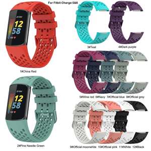 <span class=keywords><strong>Versa</strong></span> 1 2 <span class=keywords><strong>3</strong></span> 4 Charge 5 6 Inspire 1 2シリーズシリコーンストラップTPEバンド<span class=keywords><strong>Fitbit</strong></span>用交換 - Product Image 2