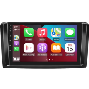 <span class=keywords><strong>Autoradio</strong></span> stéréo pour voiture <span class=keywords><strong>Mercedes</strong></span>-Benz Classe GL Android 13 de 2005 à 2011 Écran tactile de 9 pouces avec Carplay Android Auto GPS Navi - Product Image 1