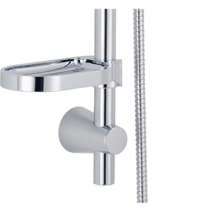 Set Sistema Doccia Scorrevole a 3 Getti MORGANA Cromato, Accessori Bagno Premium - Product Image 4