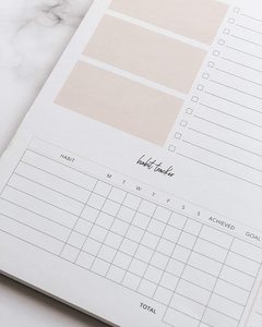 Bảng Lập Kế Hoạch Hàng Tuần 2023 Dành Cho Sổ Ghi Chú Năng Suất Tập Giấy Ghi Chú Theo Dõi Thói Quen Rách In Logo Theo Yêu Cầu Và Sổ Lập Lịch Công Việc - Product Image 3