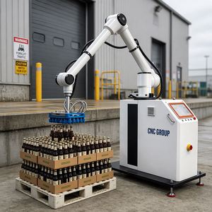 Machine de palettisation automatique - Système robotique Rayman pour la manutention du papier, du plastique, du métal et du verre, capacité de 15 pièces/min - Product Image 1