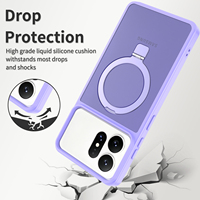 Bon prix pour l'étui magnétique pour téléphone portable Samsung Galaxy S27 Ultra avec béquille pour Galaxy S26 Ultra S25, coque arrière avec boîte