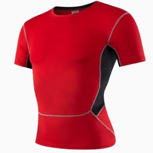 <span class=keywords><strong>Maglietta</strong></span> a compressione da uomo a maniche lunghe <span class=keywords><strong>nera</strong></span>, t-shirt fitness aderente ad asciugatura rapida, t-shirt in cotone da uomo - Product Image 1