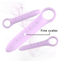 Lot de 5 Dilatateurs Vaginaux en Silicone avec Échelle de Précision, Entraîneur Musculaire du Plancher Pelvien à Tenir à la Main, Marque Privée d'Usine, Vente en Gros