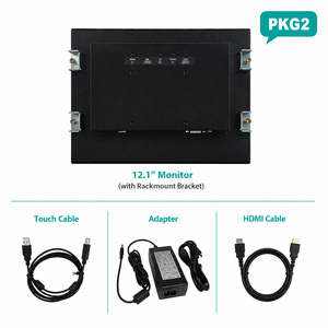 Moniteur de rack USB Plug and Play Premium (PNP) avec écran tactile et supports de montage sur rack - Product Image 3