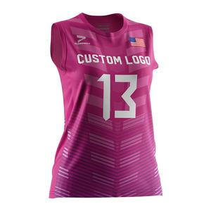Camisetas Deportivas de Voleibol de Secado Rápido al por Mayor, Camisetas de Voleibol para Mujer - Product Image 3