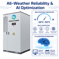 Sistem Energi Surya Inedge Power ODM OEM 200kW/418KWh 690V/800V Komersial Berpendingin Cairan All-in-One Baterai Penyimpanan Energi C&I