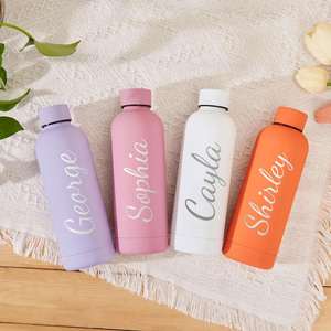 ขวดน้ำเก็บความร้อนสุญญากาศสแตนเลสสองชั้น ป้องกันการรั่วซึม ปลอดสาร BPA เป็นมิตรกับสิ่งแวดล้อม คุ้มค่า ราคาประหยัด เก็บอุณหภูมิได้นาน 6-12 ชั่วโมง - Product Image 1