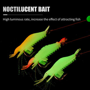 <span class=keywords><strong>Leurre</strong></span> souple BUBBA crevettes 90mm 6g, appât de pêche pour bar et poisson-rouge, avec perles lumineuses, émerillons et hameçons, <span class=keywords><strong>leurre</strong></span> artificiel réaliste pour lac et rivière - Product Image 4