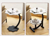 Canapé, salon, armoire latérale pour petit appartement, buffet, chambre à coucher, petite table simple, petite table basse, mini table sur mesure