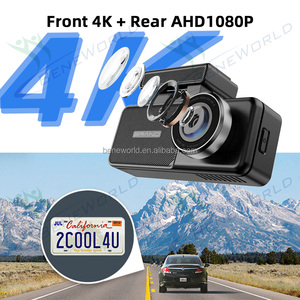 Dụng cụ riêng xe Dash Cam Wifi 2 cách Xe DVR Ghi 4k Dash Cam phía trước 4K + phía sau 1080P - Product Image 5