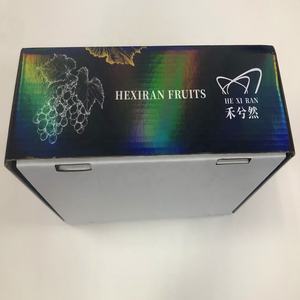 Caja <span class=keywords><strong>de</strong></span> cartón corrugado <span class=keywords><strong>de</strong></span> alta calidad para embalaje <span class=keywords><strong>de</strong></span> frutas y verduras, naranja para manzana, limón, mango, plátano, con laminación mate - Product Image 2