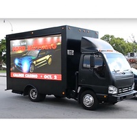 Écran LED extérieur P10mm Mur vidéo publicitaire pour camion mobile à vendre Panneau d'affichage LED couleur pour camion, camionnette, voiture, remorque