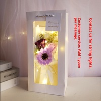 Hadiah Hari Guru: Buket Bunga Matahari Mini dengan Lampu, Grosir Mawar Sabun Model AD-045, Hadiah untuk Klien