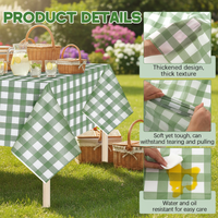 Nappe de banquet jetable réutilisable en polypropylène 100% ignifuge, écologique, résistante, de type lin, Fabric Mate