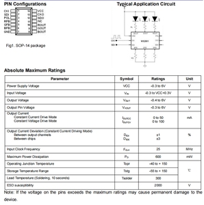 Worldsemis WS2801 SOP14 1,2 kHz ~ 25MHz 3 canales 5,5 V pixel LED IC WS2801 Para iluminación decorativa LED - Product Image 3