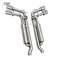 Échappement Catback Haute Performance en Acier Inoxydable SDO pour Mercedes Benz G500 G550 W463A W464 4.0T 2018-2026 avec Contrôle de Soupape OEM