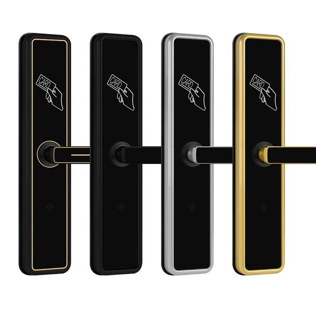 Hotel Door Lock System Electric Smart Lock Intelligent Rfid Key Card Door Lock