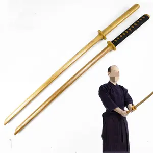 Épées en bambou, accessoire d'entraînement, Katana Bokken