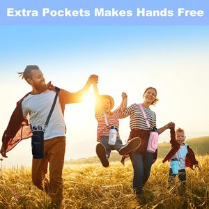 Portabottiglie con tracolla per Hydroflask 32oz 40oz, borsa a tracolla con tasca per telefono, per uso esterno - Product Image 6