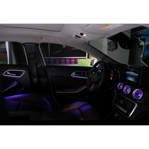 อัพเกรดไฟตกแต่งภายในห้องโดยสาร 64 สี สำหรับ Mercedes Benz GLA(W156)/CLA(W117) ปี 2013-2019 - Product Image 6