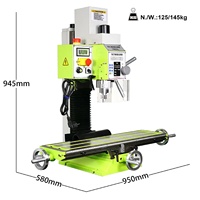 Machine de perçage et de fraisage compacte, robuste et efficace, avec moteur sans balais Vm25L 1100W, facile à utiliser