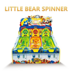 CoolDragon Bear Spin Fun Machine de jeu de loterie pour enfants à monnayeur, pour supermarché intérieur, construction métallique, garantie 1 an, à vendre - Product Image 4
