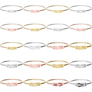 Bracelet à maillons pour femme Fred Horseshoe-buckle en laiton plaqué or avec zircon, style européen et américain, pour banquets et événements sociaux - Product Image 1