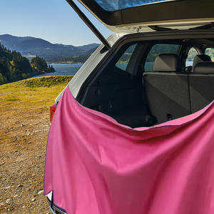 Toalla de baño magnética para exteriores resistente a la arena de secado rápido Toalla de playa magnética con cierre magnético para viajes Camping Senderismo - Product Image 3