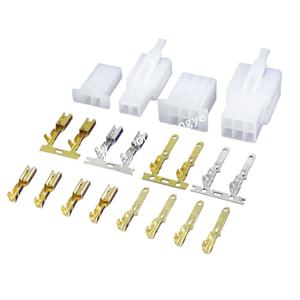 2,8mm 2/3/4/6/9 Pin Kfz-Kabelstecker-Anschluss sätze Stecker-Buchsen stecker für Autos - Product Image 1