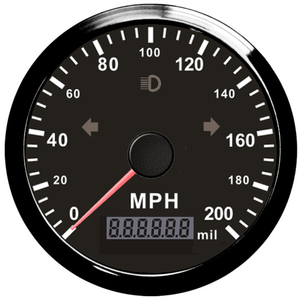 Đồng hồ tốc độ <span class=keywords><strong>GPS</strong></span> cho xe đua/ô tô, kích thước lắp đặt 3 3/8'', có viền tùy chỉnh - Product Image 6