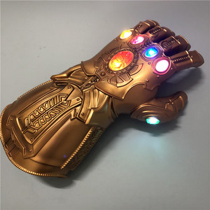 Guante de Thanos de Alta Calidad con Luz LED Intermitente, Guantelete de PVC para Disfraz de Cosplay para Hombres/Niños, Artículos para Fiestas de <span class=keywords><strong>Halloween</strong></span>, Regalos Sorpresa - Product Image 5