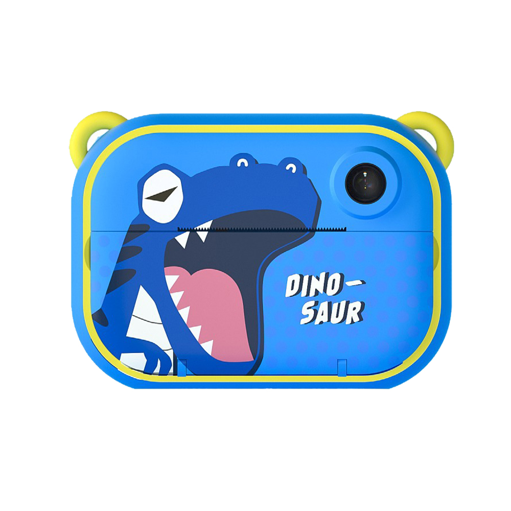 Fotocamera Per Bambini 1080p – Istantanea Con Carta Da 32GB, Stampante Integrata, Per 3-12 Anni (Blu)
