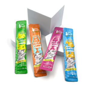 Golosinas para Mascotas, Deliciosas y Nutritivas, Alimento Húmedo para Gatos, Refrigerios Saludables, Golosinas para Gatos al por Mayor, Suplemento de Proteína Cruda, Tiras de Proteína para Gatos - Product Image 4