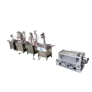 China high quality Automatic aerosol filling line machine for PU polyurethane foam cheap price