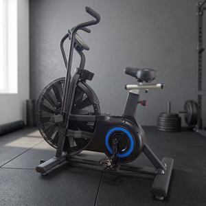 Reinforced Thick <b>Frame</b> Air Resistance Cycle, Advanced HIIT Workout Stationary <b>Bicycle</b> for High End Personal Training Studio - Product Image 3