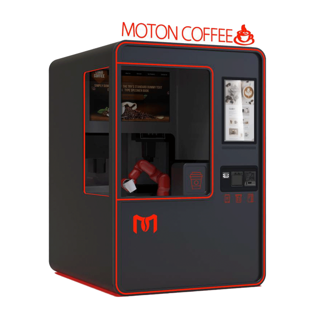 Hot Sale Commercial Coffee Vending Machine Fully Automatic with Touch Screen 150-200 Capacity Thermoelectric Cooling