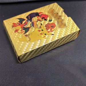 Offre Spéciale : Boîte de 55 Cartes à Jouer Dorées de Luxe <span class=keywords><strong>Pokémon</strong></span> – Boîte de Boosters de Cartes à Collectionner - Product Image 4