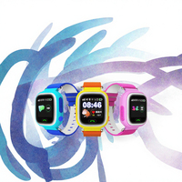 Montre connectée pour enfants G900A, IP67, Android, SOS, GPS, écran tactile de 1,44 pouce, carte SIM, calendrier, suivi de localisation, fonction d'appel pour filles et garçons